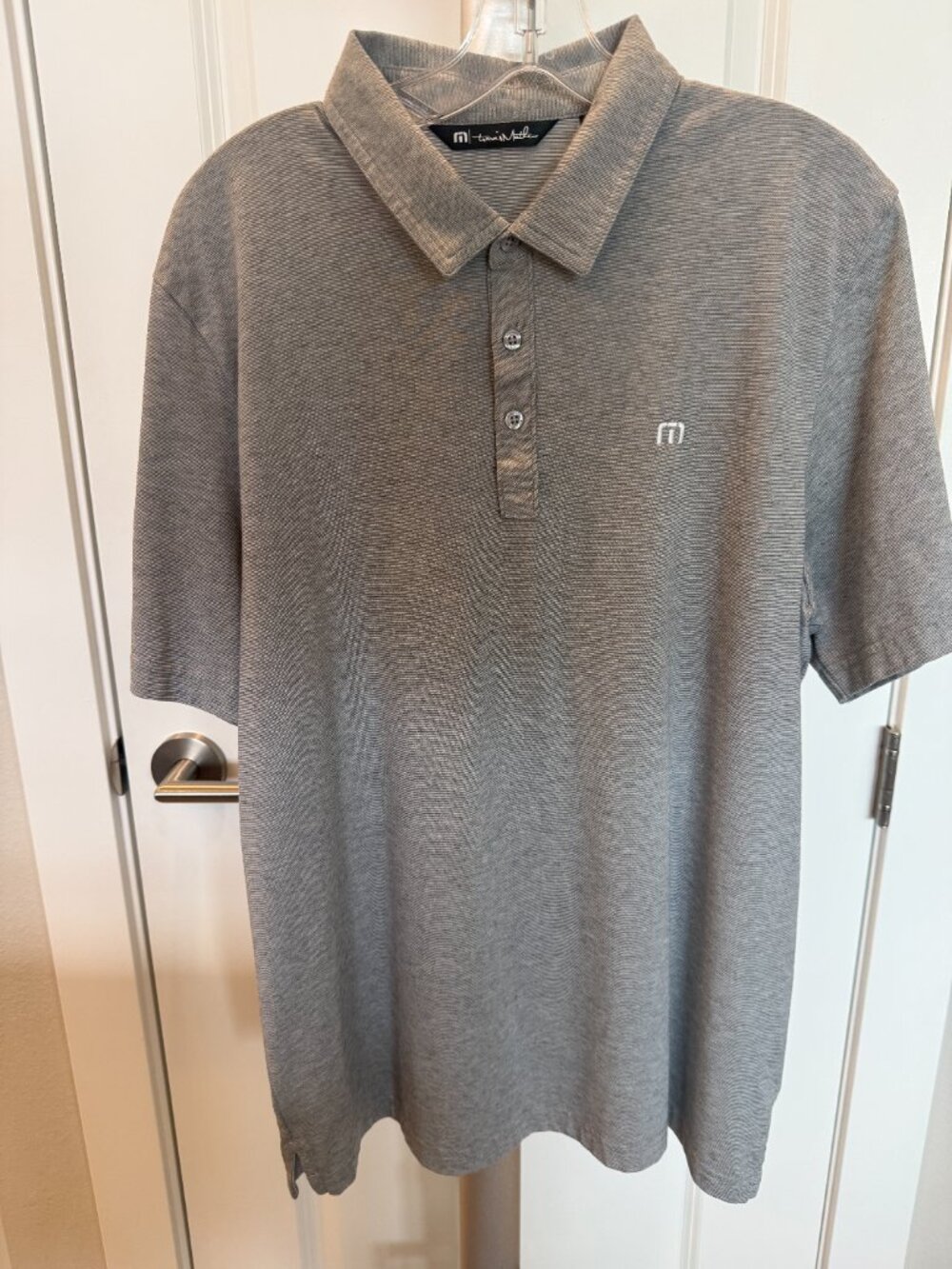Travis Mathew Zinna Polo - XL - Grey